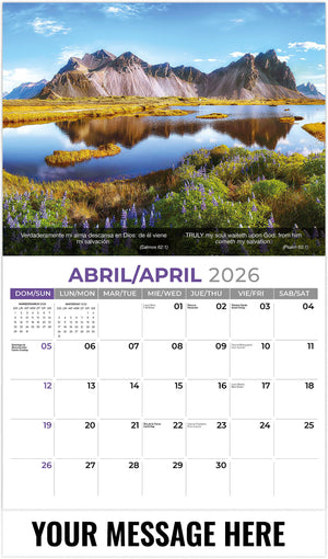 Faith Passages (Bilingual) - 2026 Promotional Calendar