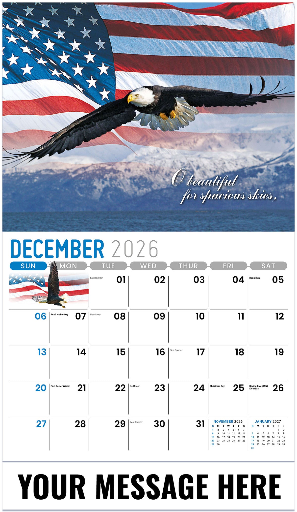 America The Beautiful - 2027 Promotional Calendar
