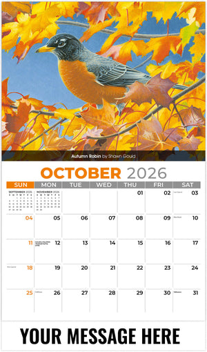 Garden Birds - 2026 Promotional Calendar