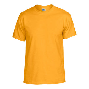 Gildan Adult 50/50 T-Shirt - Gold