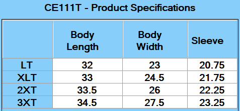 Core365 Adult Tall Fusion ChromaSoft™ Performance T-Shirt