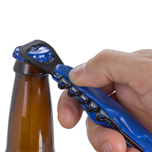 4-In-1 Waiter's Knife - Blue