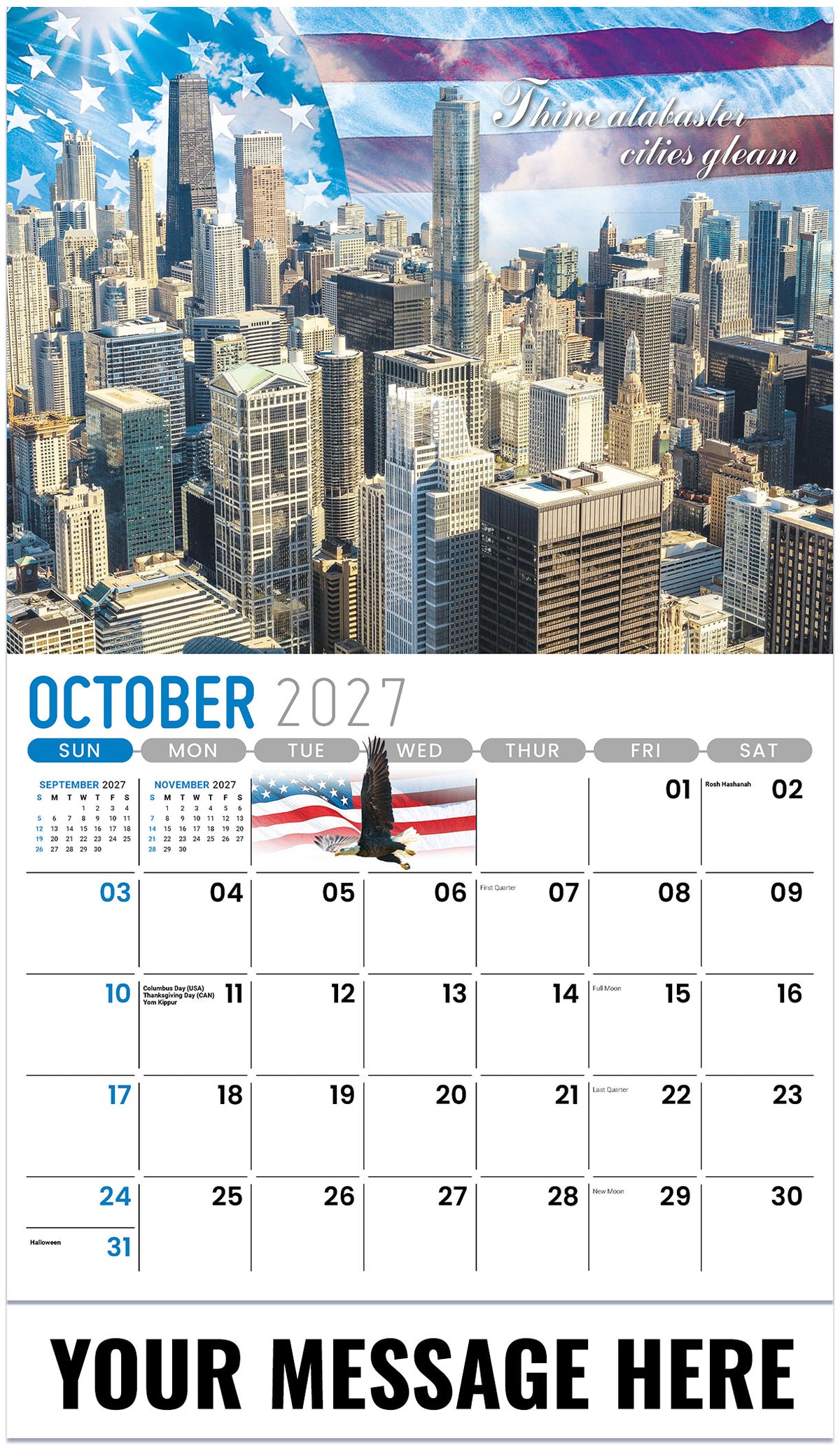America The Beautiful - 2027 Promotional Calendar
