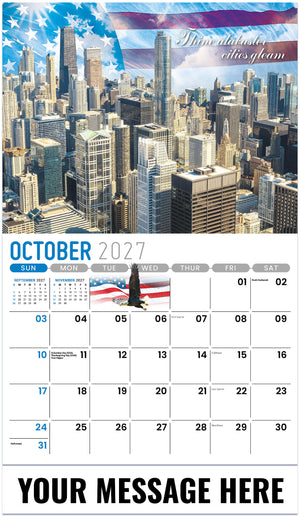 America The Beautiful - 2027 Promotional Calendar