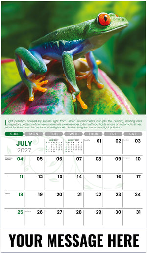 Go Green - 2027 Promotional Calendar