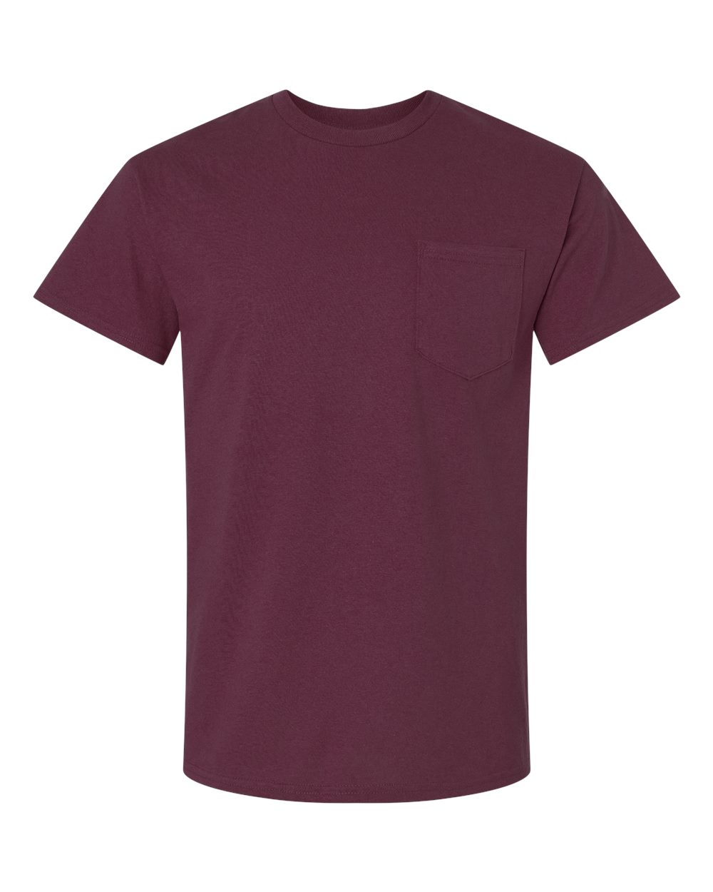 Gildan Adult Ultra Cotton® Pocket T-Shirt - Maroon
