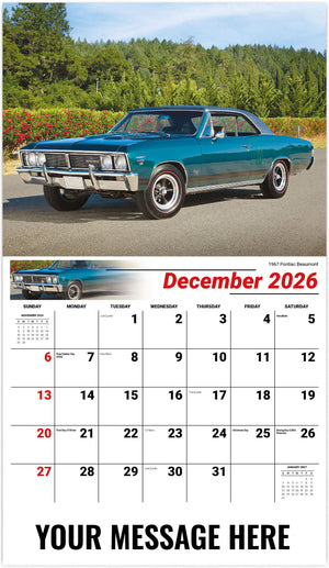 GM Classics - 2026 Promotional Calendar