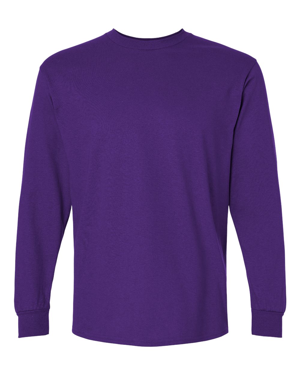 Gildan Adult Ultra Cotton® Long-Sleeve T-Shirt - Purple