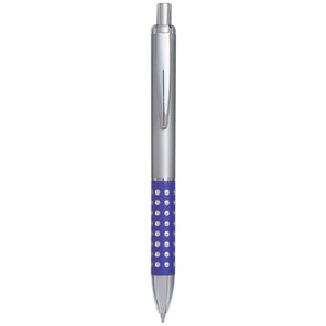 The Vegas Pen - Silver With Purple