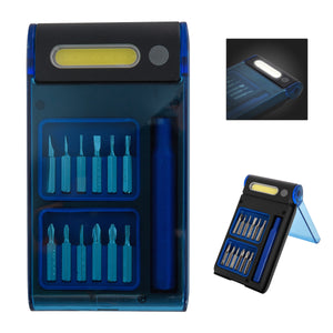 14-in-1 Fix All Screwdriver Set - Blue