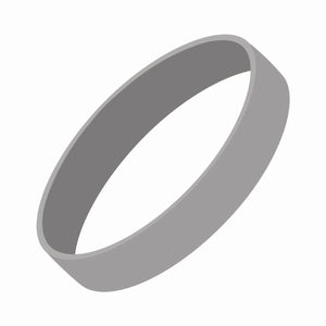 Silicone Wrist Bands - Embossed CM2050_EM -