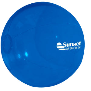 16" Beach Ball - HT_750 - Translucent Blue