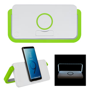 Desktop Reading Lamp Wireless Charger - Lime