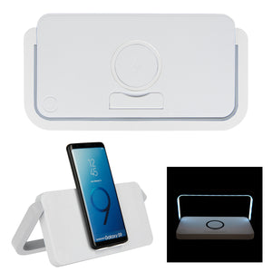 Desktop Reading Lamp Wireless Charger - White