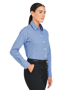 Devon & Jones CrownLux Performance® Ladies' Gingham Shirt