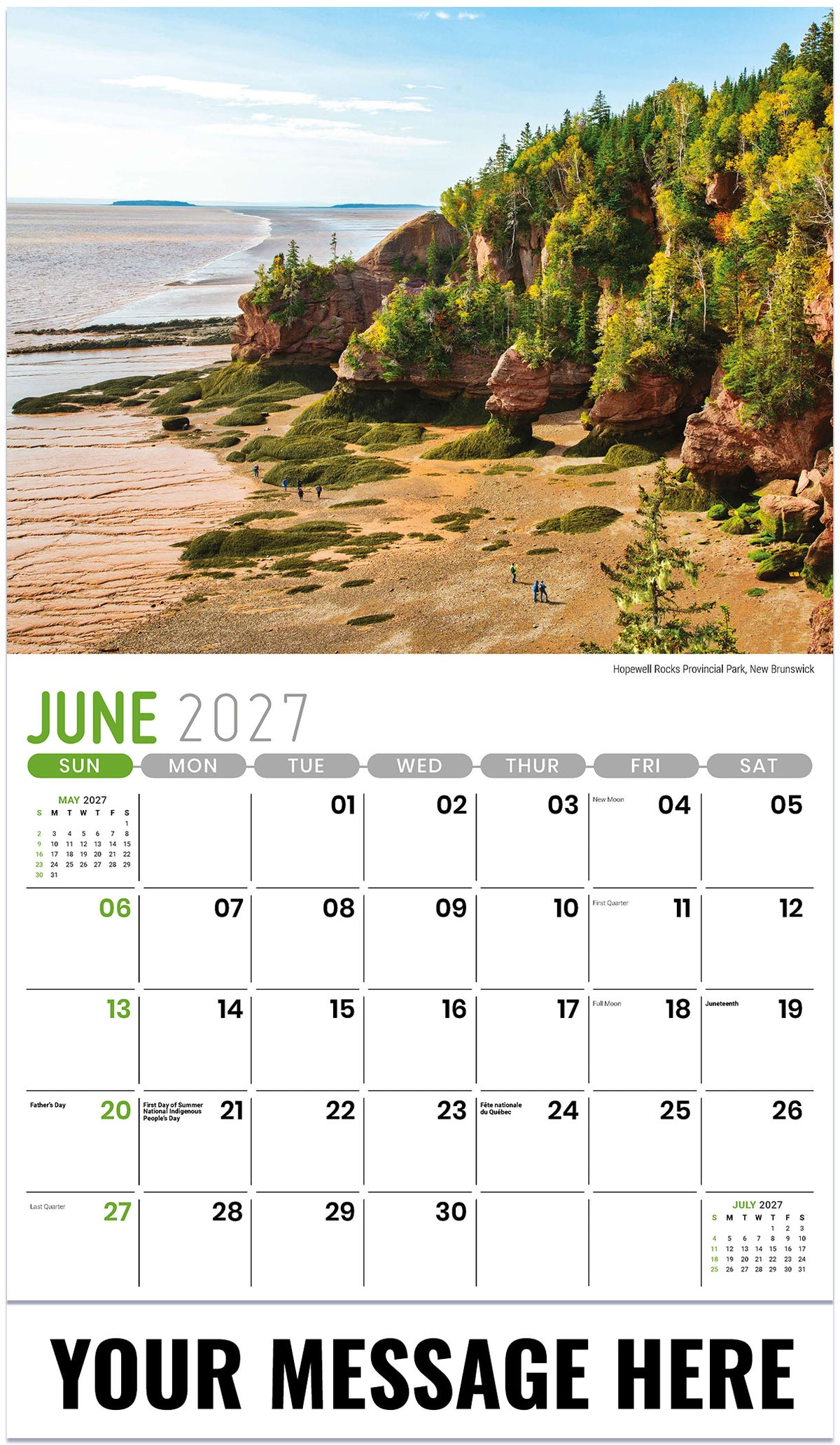 Atlantic Canada - 2027 Promotional Calendar