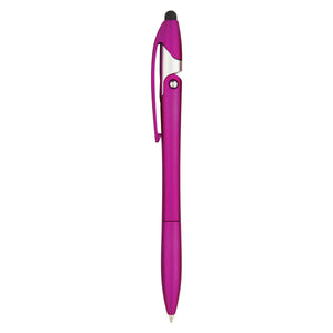 Yoga Stylus Pen And Phone Stand - Metallic Pink