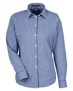 Devon & Jones CrownLux Performance® Ladies' Gingham Shirt