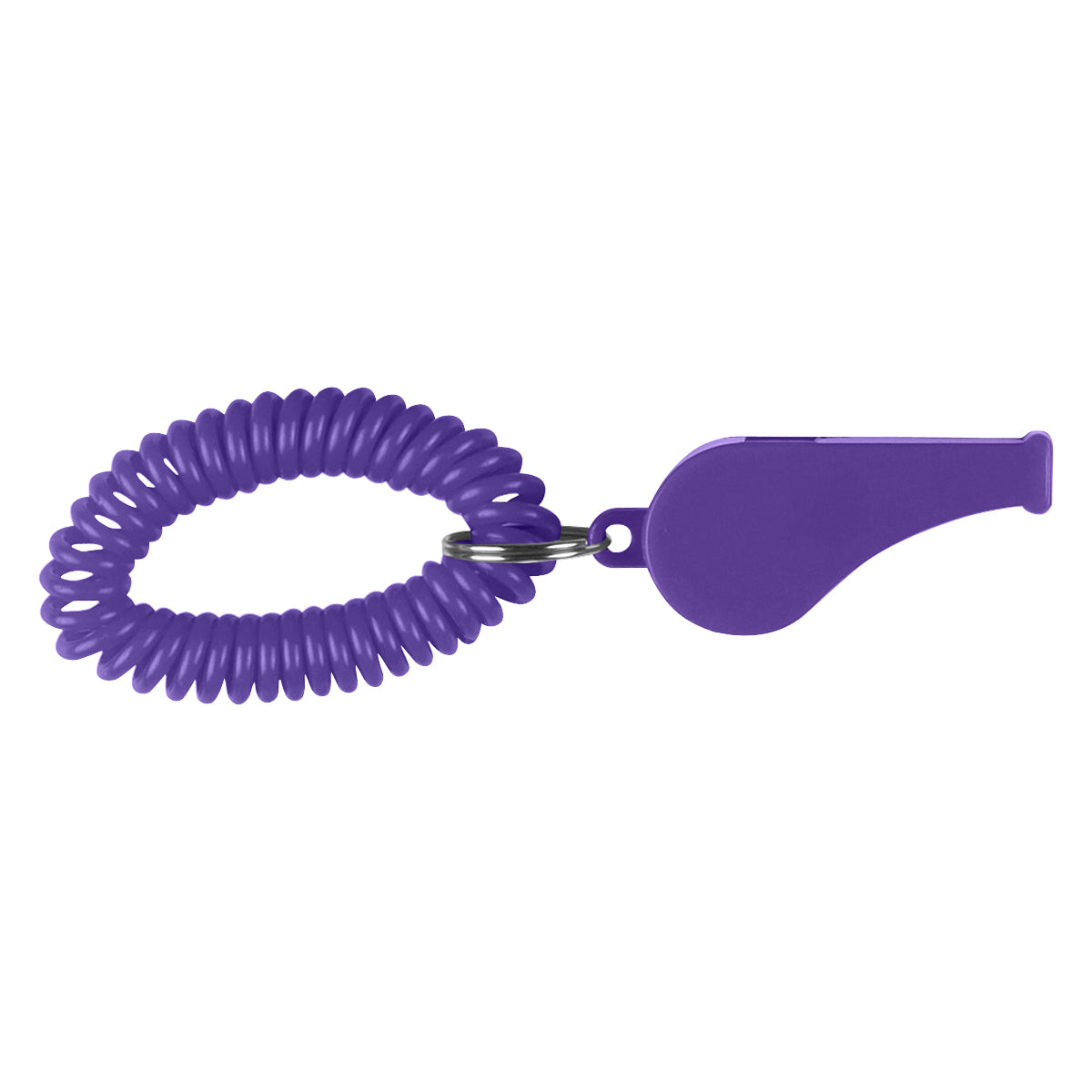 Whistle With Coil - Purple