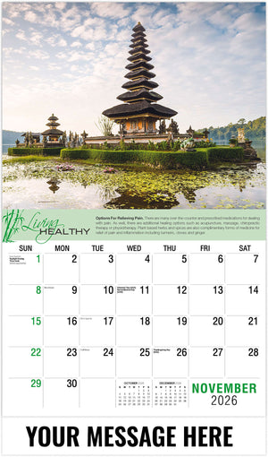 Living Healthy - 2026 Promotional Calendar