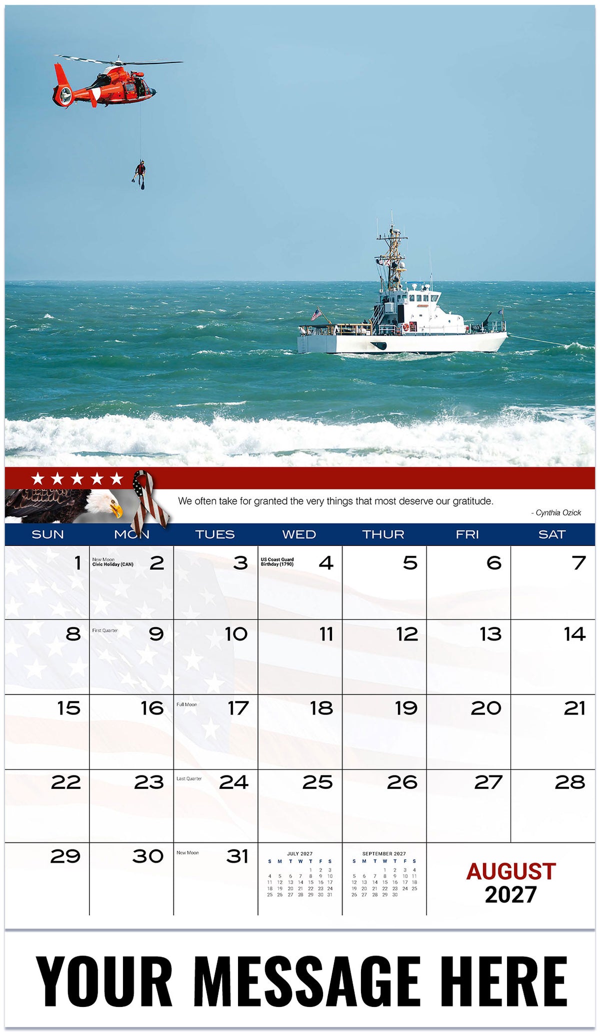 Home of the Brave - 2027 Promotional Calendar