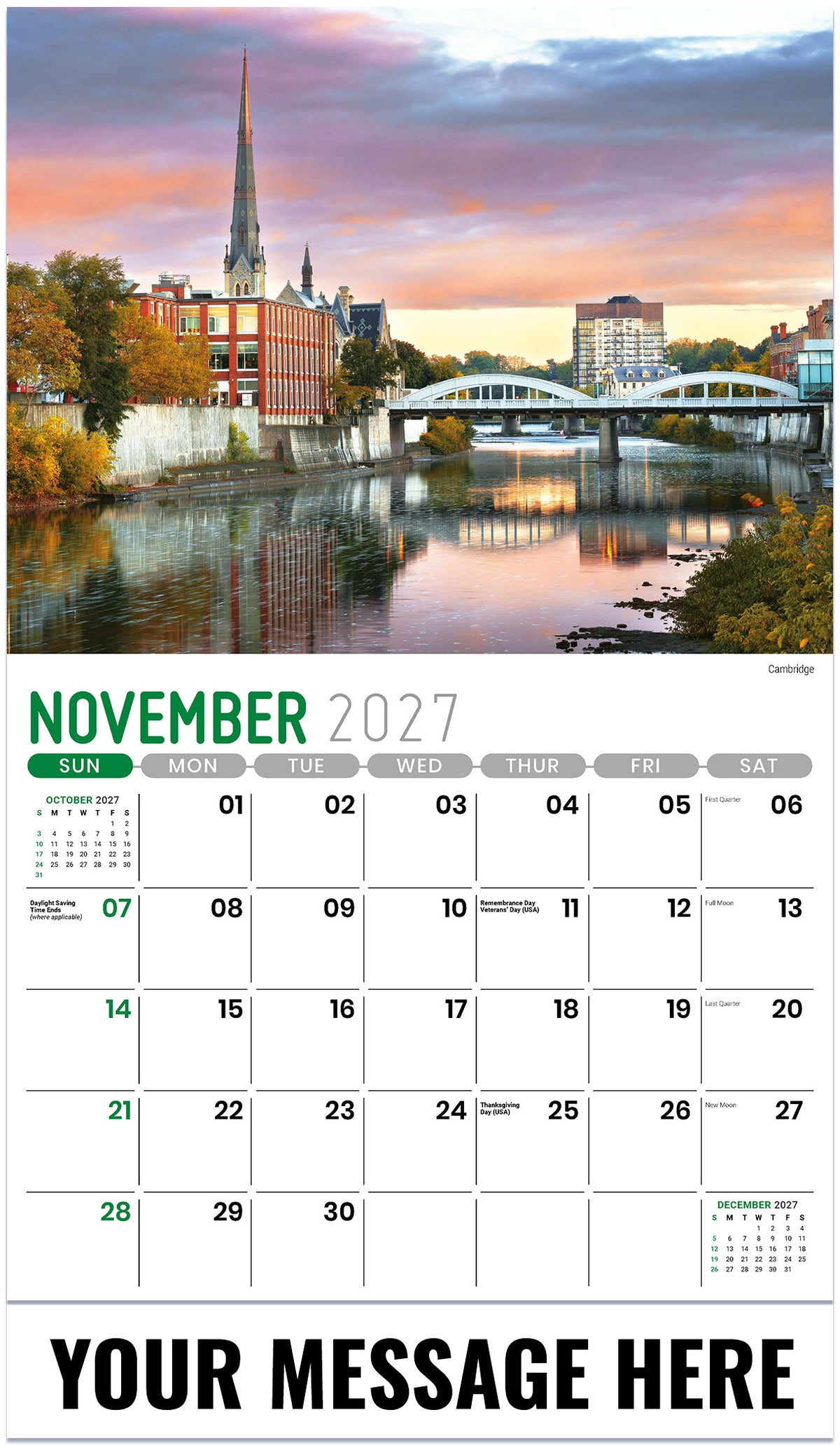 Scenes of Ontario - 2027 Promotional Calendar