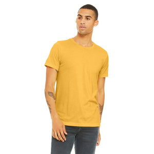 Bella + Canvas Unisex Heather CVC T-Shirt - Hthr Yllow Gold