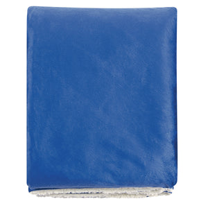 Sherpa Blanket - Royal Blue