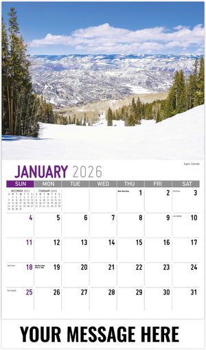 Scenes of America - 2026 Promotional Calendar