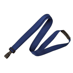 Antimicrobial Lanyard - CM1085 - Navy