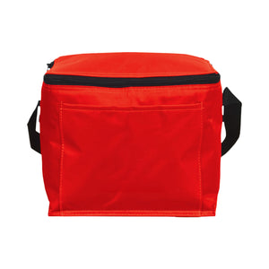 70d 6 Pack Cooler & Lunch Bag - Red