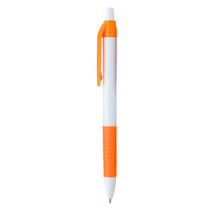 Serrano Pen - White With Orange