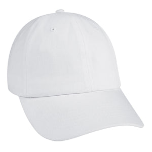 Washed Cotton Cap - White