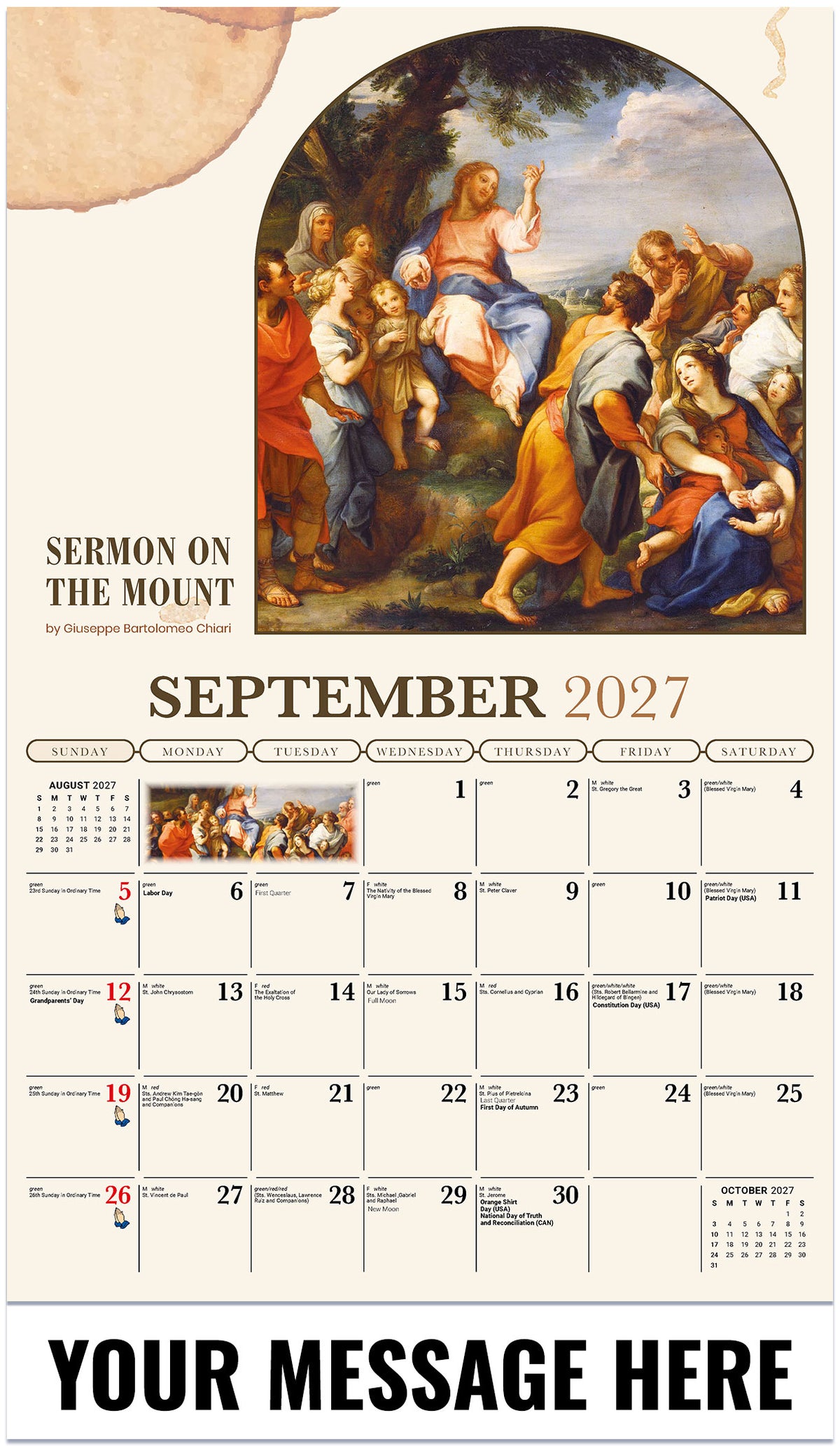 Catholic Inspirations - 2027 Promotional Calendar