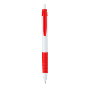 Serrano Pen - White With Red