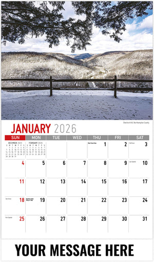 Scenes of Pennsylvania - 2026 Promotional Calendar