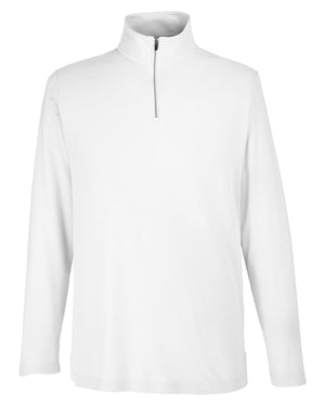 Core365 Men's Fusion ChromaSoft™ Pique Quarter-Zip