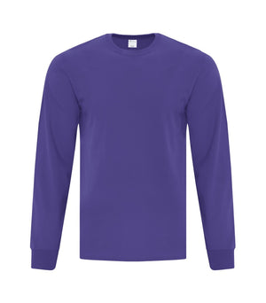 ATC Everyday Cotton Long Sleeve Tee - Color - CM1001 - Purple