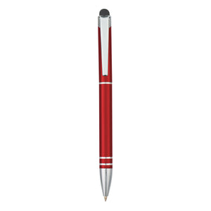 Baldwin Stylus Pen - Red With Silver