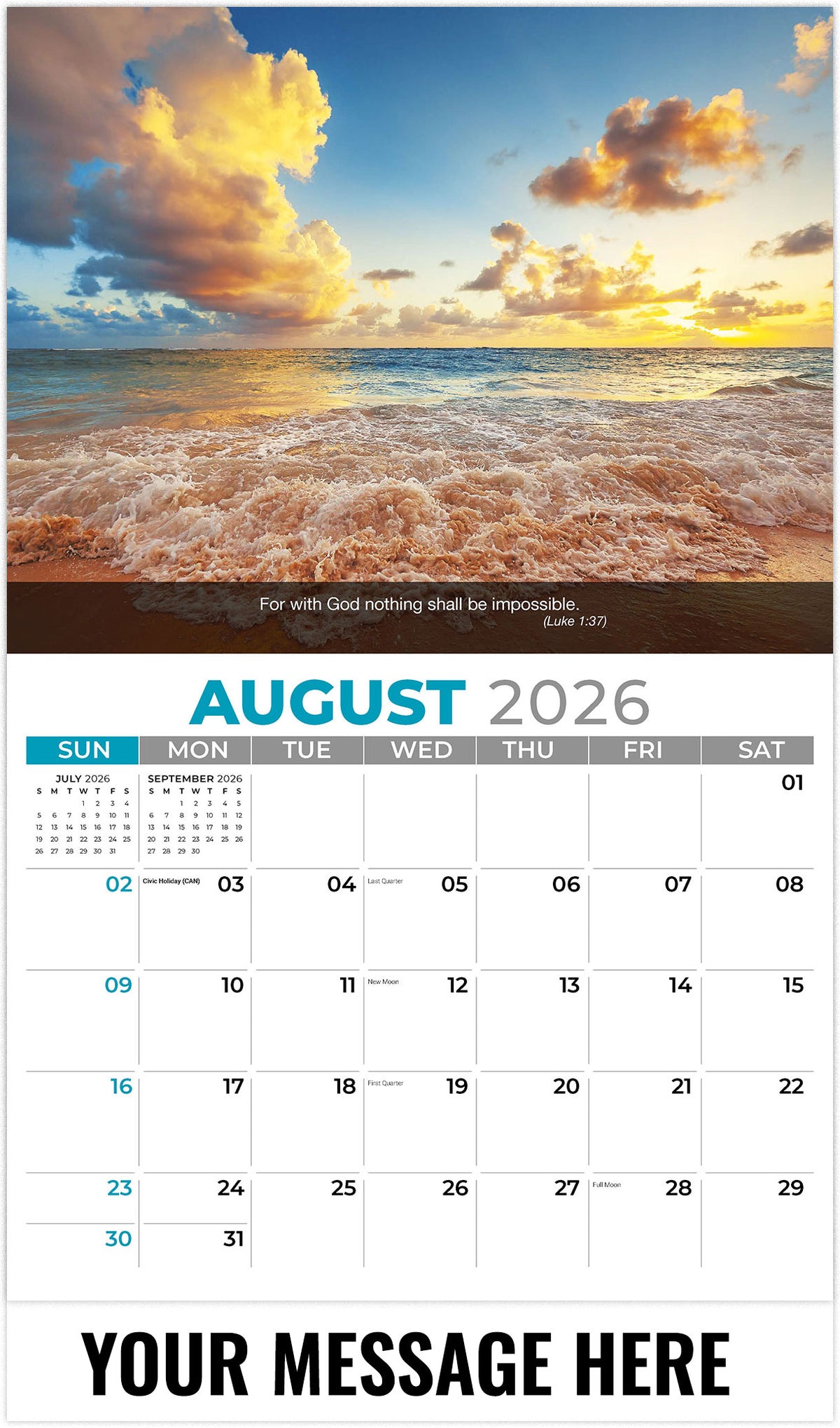 Faith Passages - 2026 Promotional Calendar