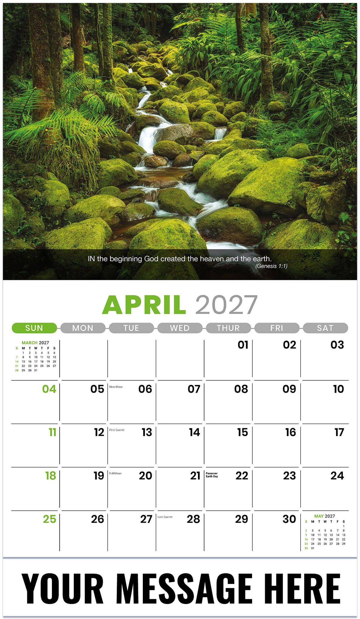 Faith Passages - 2027 Promotional Calendar