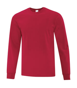 ATC Everyday Cotton Long Sleeve Tee - Color - CM1001 - Red