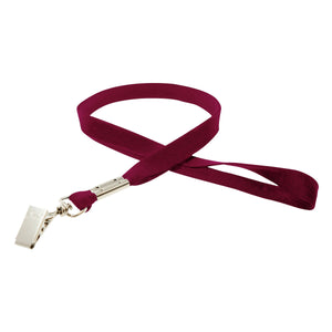 5/8" BEST Value Lanyard - Burgundy Red