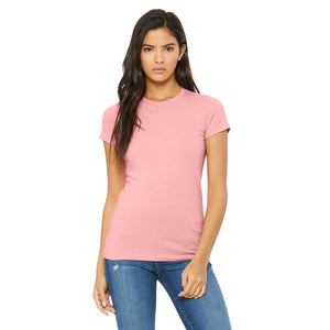 Bella + Canvas Ladies' Slim Fit T-Shirt - Pink