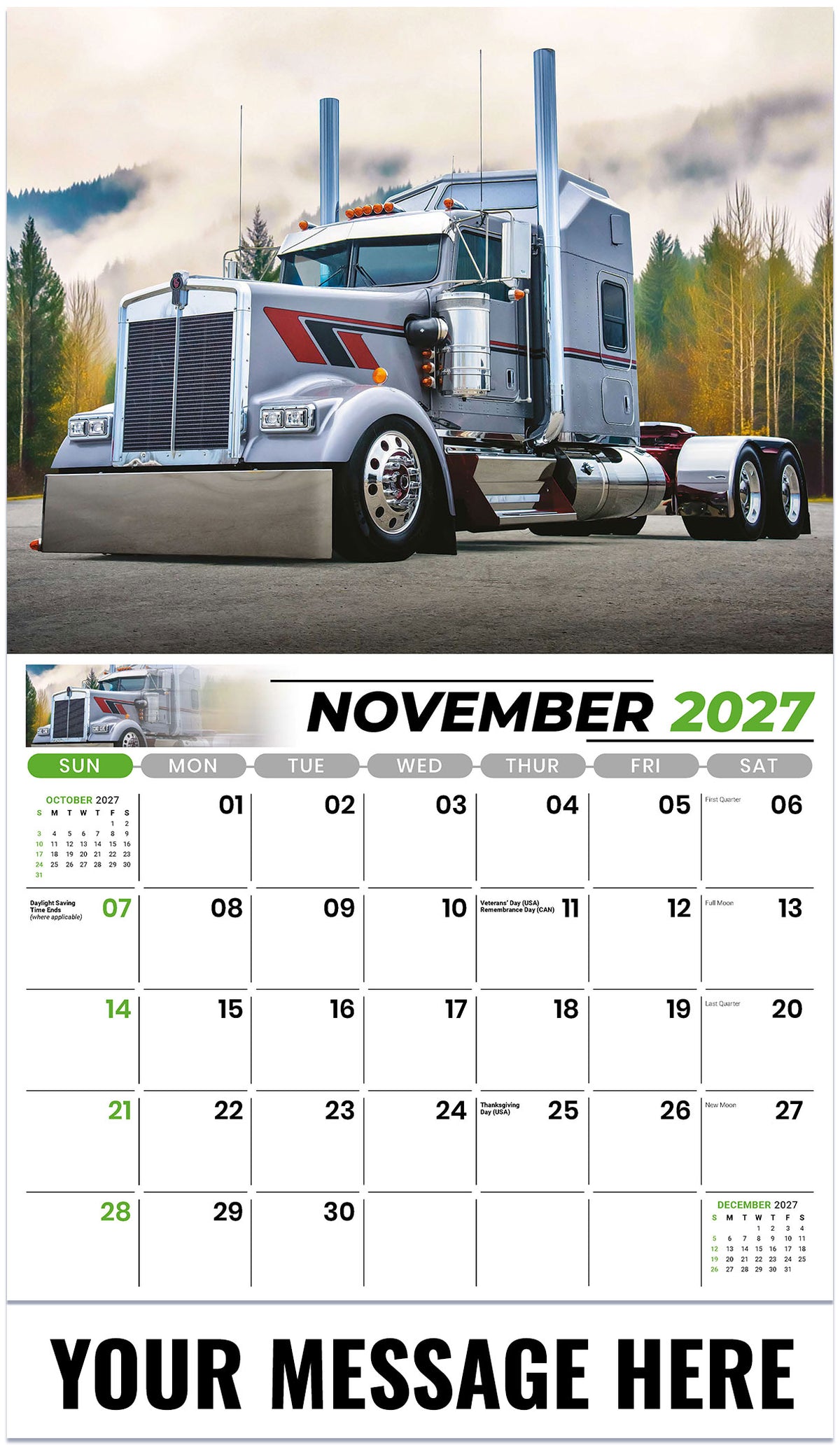 Kings of the Road - 2027 Promotional Calendar