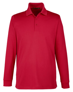 Harriton Men's Tall Advantage Long Sleeve Snag Protection Plus IL Polo