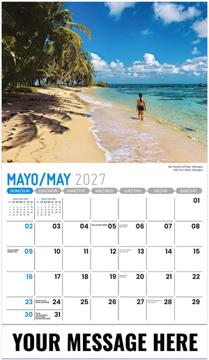 Beauty of Latin America (Bilingual) - 2027 Promotional Calendar