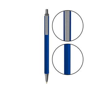 Navy BIC® Clic Stic® Pen - Navy With Silver