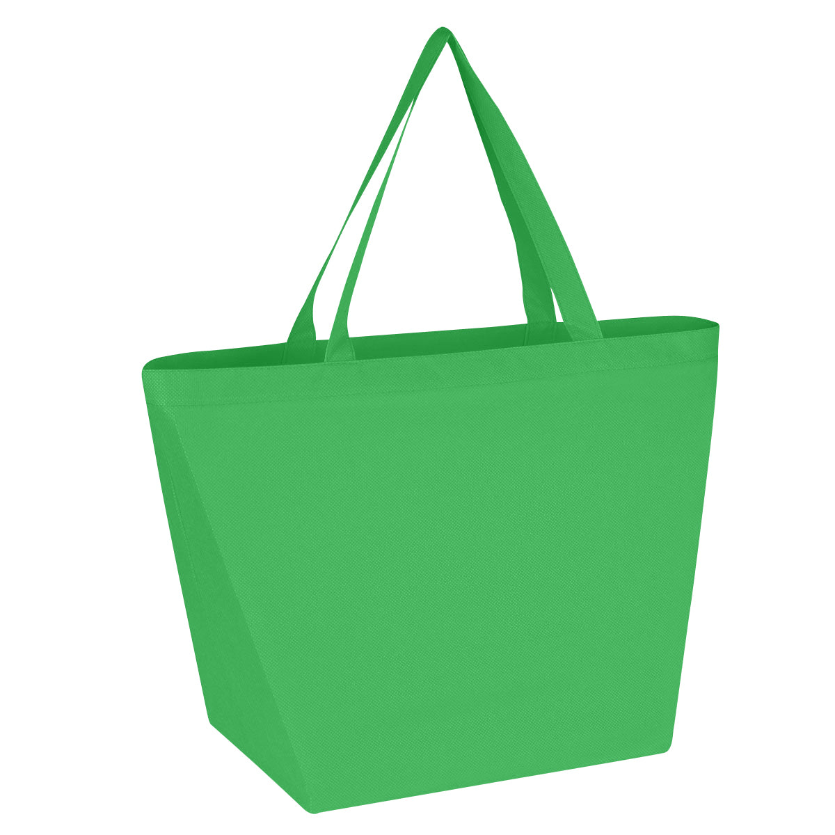 Non-Woven Budget Tote Bag With 100% RPET Material - Kelly Green