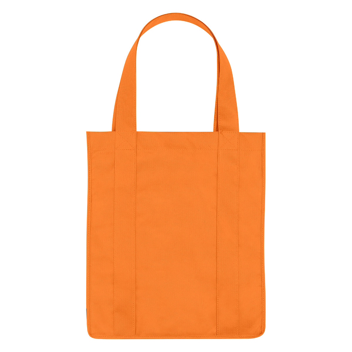 Non-Woven Shopper Tote Bag With 100% RPET Material - Orange